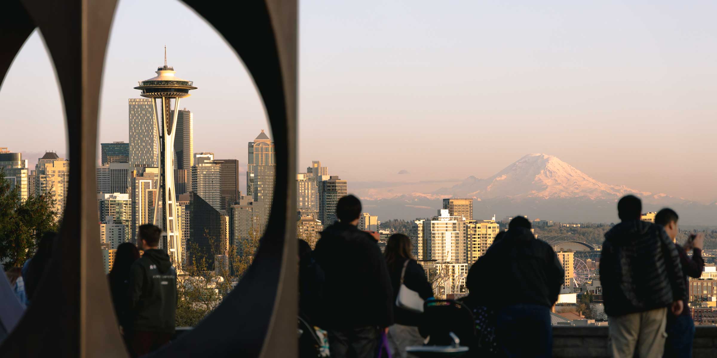 Kerry Park in Seattle: Complete Guide 4 kerry park space needle through sculpture