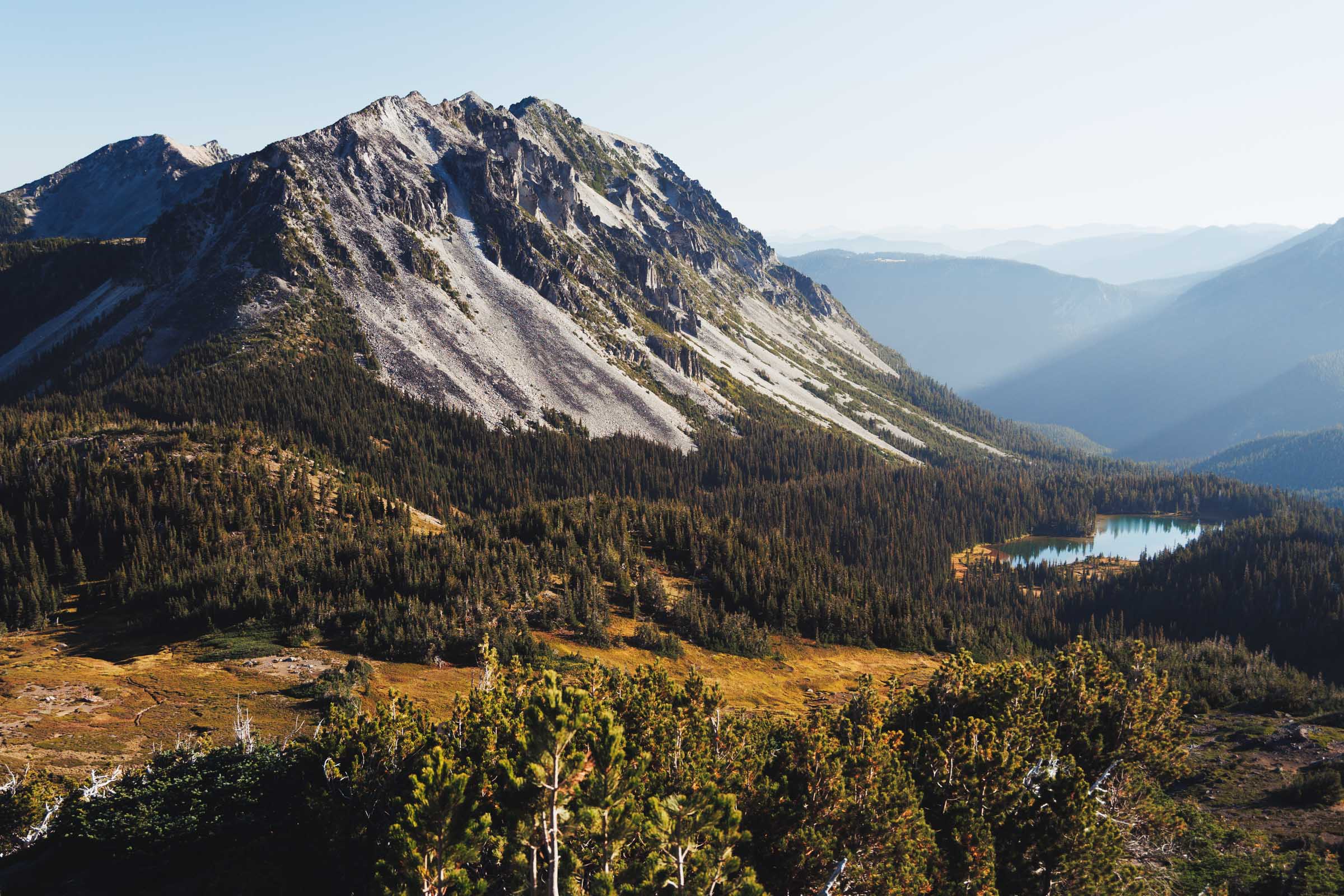 old desolate and mystic lake