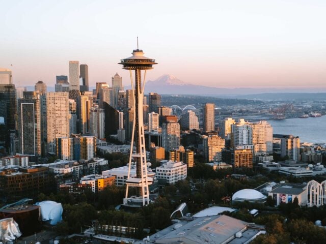 seattle washington space needle view