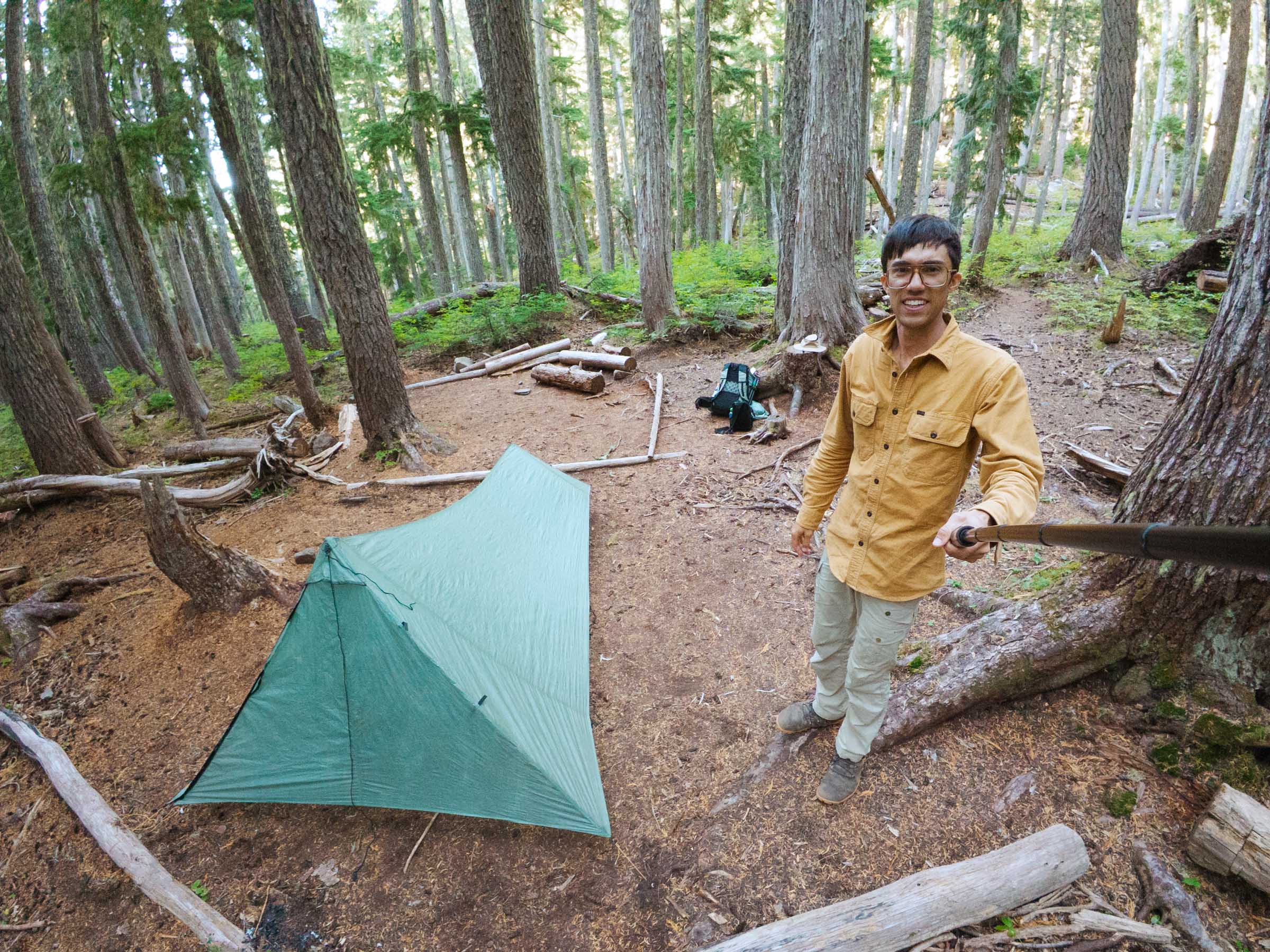 12 Unique Things to Do in Mount Rainier: Complete Travel Guide 23 trey at backpacking camp in mount rainier
