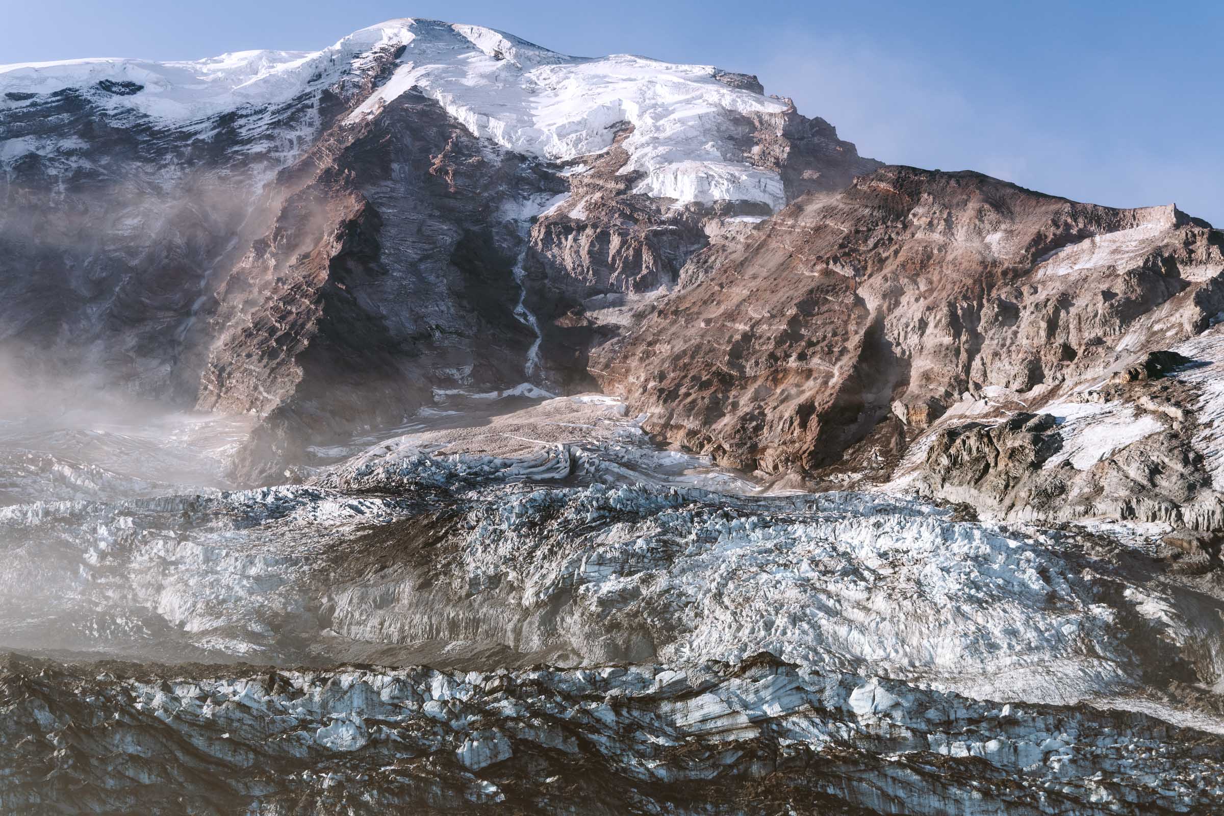 willis wall and carbon glacier