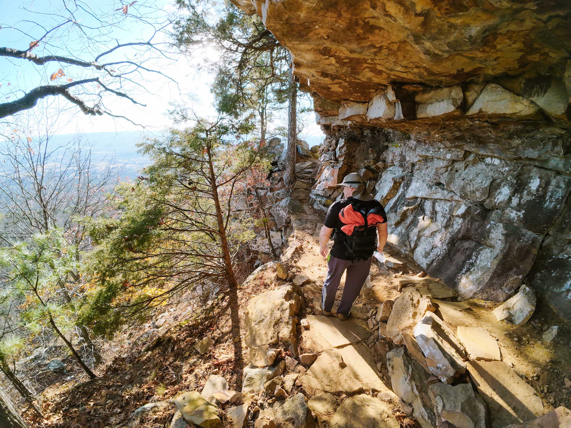 Mount Nebo Rim Trail: Complete Guide 8 mount nebo rim trail cliff overhang
