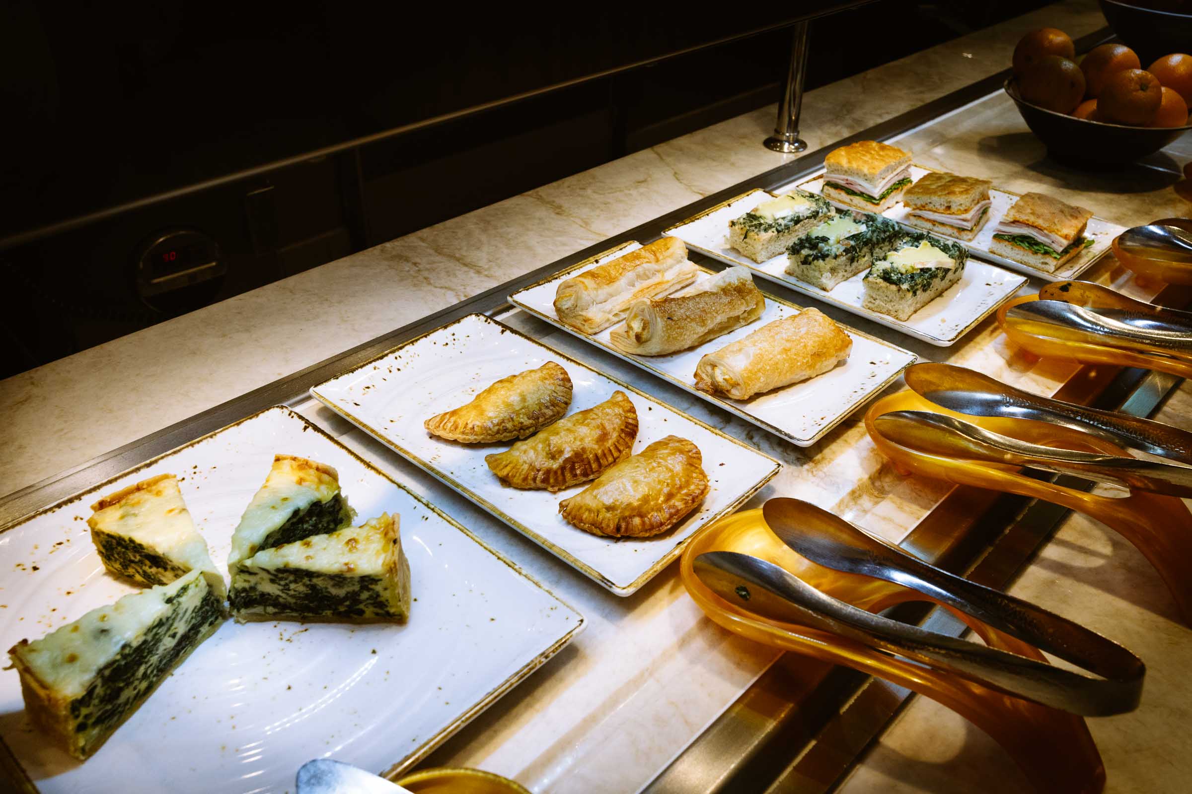 norwegian encore observation lounge food